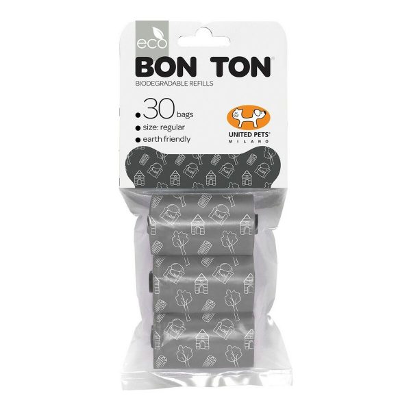 Hygiënezakjes United Pets Bon Ton Regular Hond Grijs (3 x 10 uds)