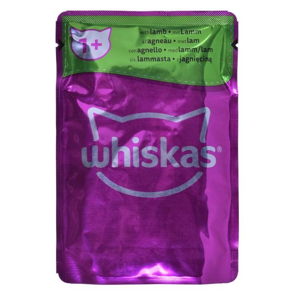 Kattenvoer Whiskas Classic Meals Kip Kalfsvlees Lam Vogels 12 x 85 g