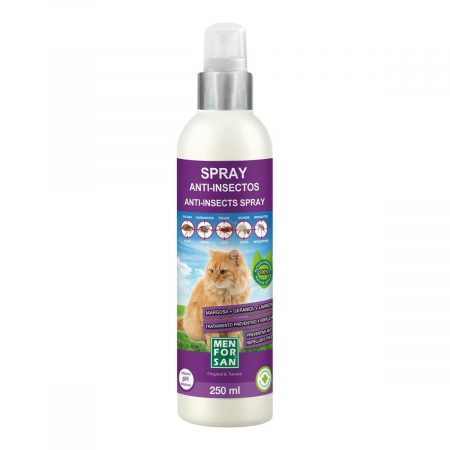 Insectenafweermiddel Menforsan Spray Kat 250 ml