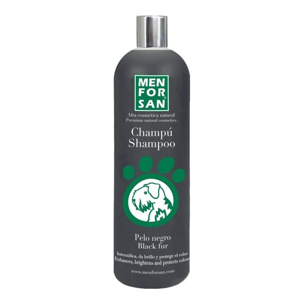Dierenshampoo Menforsan 1 L Hond Donker Haar