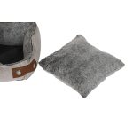 Hondenbed DKD Home Decor Bruin Beige Marineblauw 60 x 60 x 20 cm