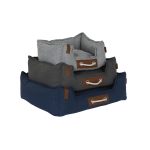 Hondenbed DKD Home Decor Marineblauw Lichtgrijs Donker grijs 68 x 59 x 20 cm