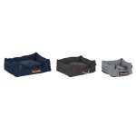 Hondenbed DKD Home Decor Marineblauw Lichtgrijs Donker grijs 68 x 59 x 20 cm