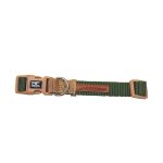Hondenhalsband Nayeco 30-40 x 1,5 cm Beige Groen