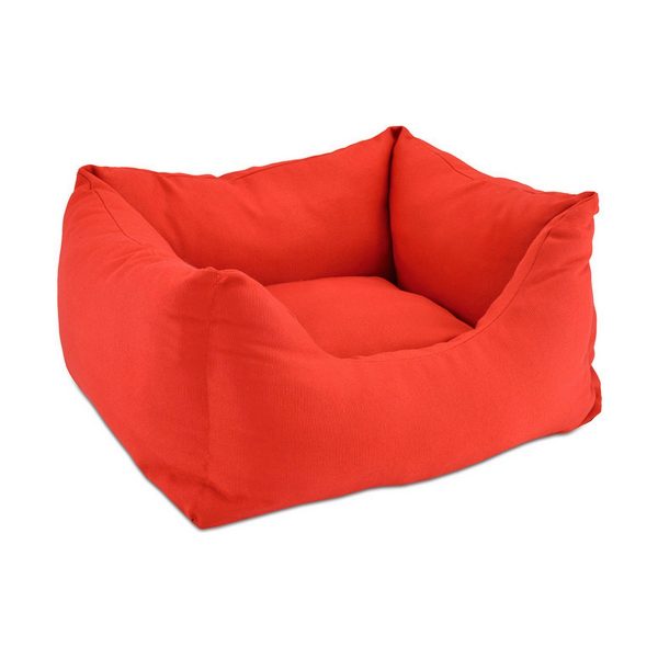 Hondenbed Nayeco Rood 59 x 59 x 50 cm Multicolour Acryl 59 x 50 x 20 cm