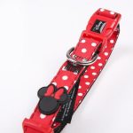 Hondenhalsband Minnie Mouse XS/S Rood