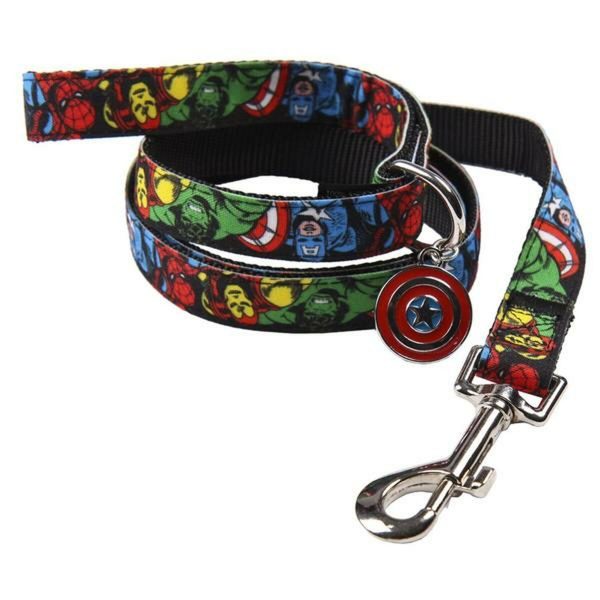 Hondenriem Marvel Zwart S