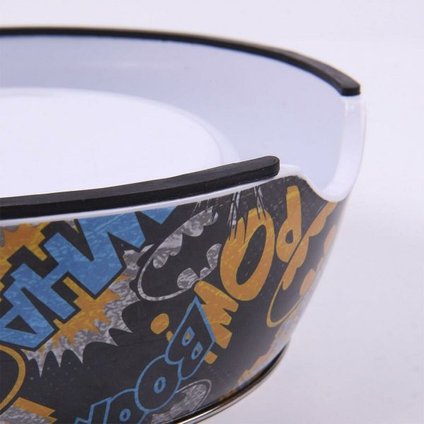 Voerbak voor honden Batman Melamine 410 ml Metaal Multicolour