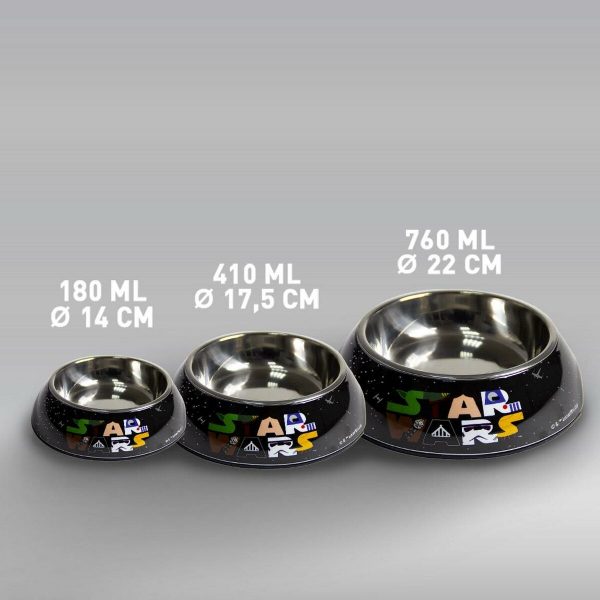 Voerbak voor honden Star Wars 760 ml Melamine Metaal Multicolour