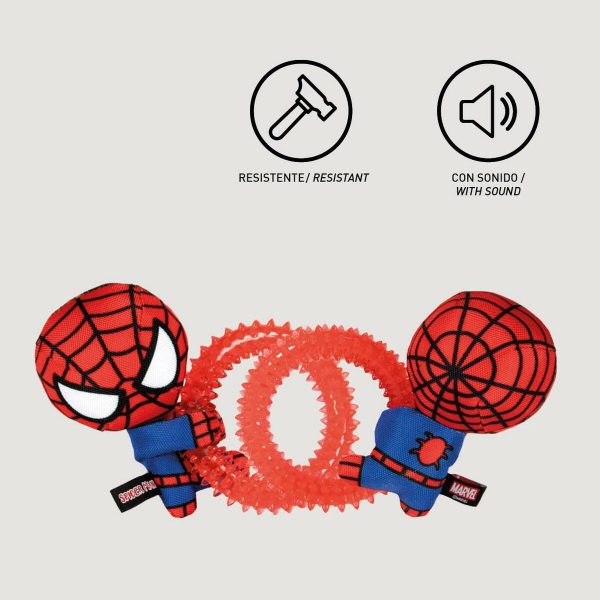 Hondenspeelgoed Spider-Man   Rood 100 % polyester