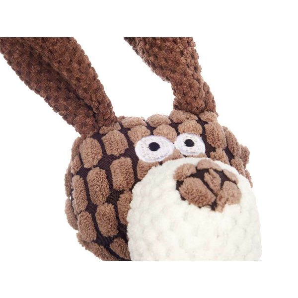 Hondenspeelgoed Bruin Hond 26 x 8 x 21 cm Knuffel met geluid