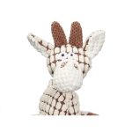 Hondenspeelgoed Giraf Wit Bruin 13 x 20 x 17 cm