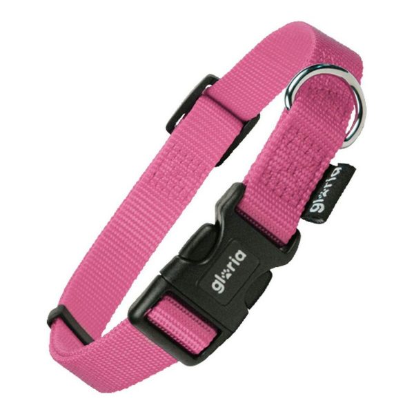 Hondenhalsband Gloria Soepel Roze Maat S (27-37 cm)
