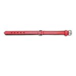 Hondenhalsband Gloria Gestoffeerd Rood (35 cm) (35 x 1,5 cm)