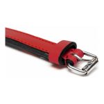 Hondenhalsband Gloria Gestoffeerd Rood (35 cm) (35 x 1,5 cm)