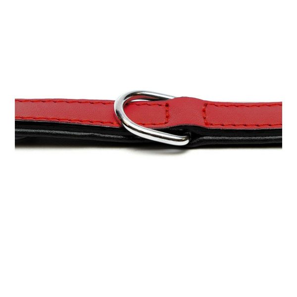 Hondenhalsband Gloria Gestoffeerd Rood (35 cm) (35 x 1,5 cm)