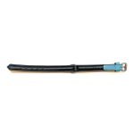 Hondenhalsband Gloria Gestoffeerd turquoise (50 cm) (50 x 2,5 cm)