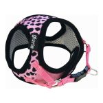 Hondentuigje Gloria Luipaard 33-44 cm Roze Maat L