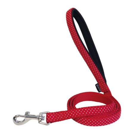 Hondenriem Gloria Rood (120 cm)