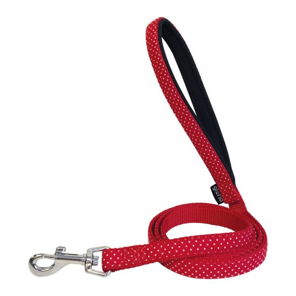Hondenriem Gloria Rood (120 cm)
