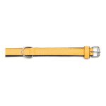Hondenhalsband Gloria Gestoffeerd Geel (40 cm) (40 x 2 cm)