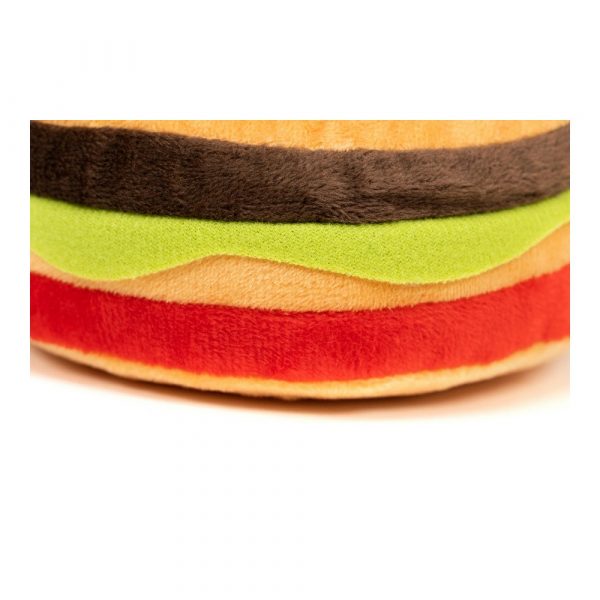 Hondenspeelgoed Gloria Hamburdog 14 x 6 cm Hamburgers