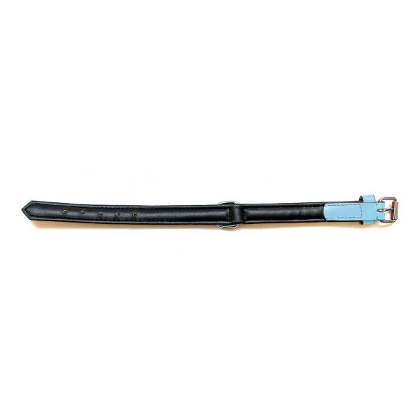 Hondenhalsband Gloria Gestoffeerd Blauw (35 cm) (35 x 1,5 cm)