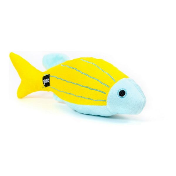 Hondenspeelgoed Gloria Linkin 6 x 8 x 25 cm Vis Polyester Polypropyleen