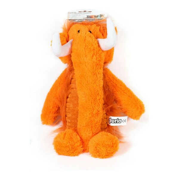 Hondenspeelgoed Gloria 20 x 35 cm Oranje Monster Polyester Polypropyleen