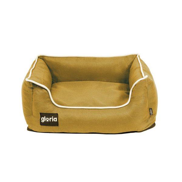 Bed for Dogs Gloria Ametz Geel (60 x 52 cm)