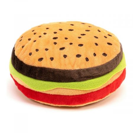 Knuffel voor honden Gloria Hamburdog Hamburgers