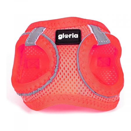 Hondentuigje Gloria Air Mesh Trek Star Verstelbaar Roze Maat XXXS (18-20 cm)