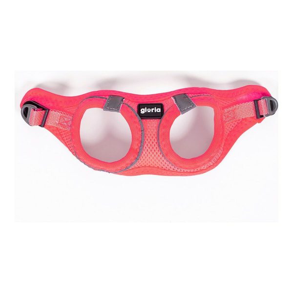 Hondentuigje Gloria Air Mesh Trek Star Verstelbaar Roze Maat XXXS (18-20 cm)