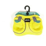 Hondentuigje Gloria Air Mesh Trek Star Geel Maat XXXS (18-20 cm)