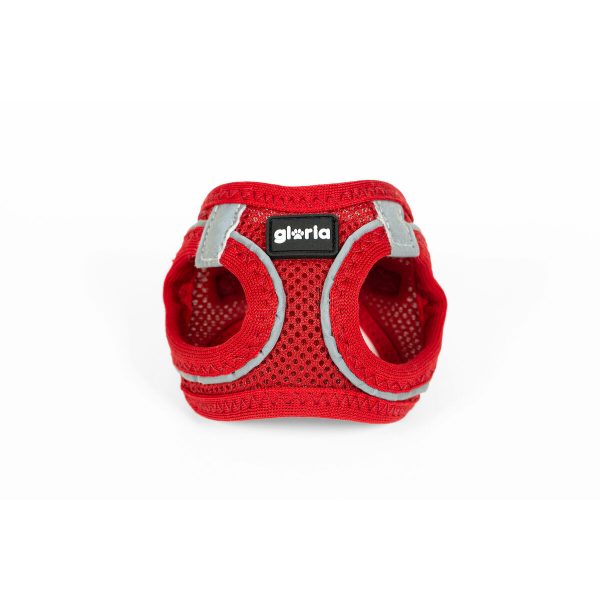 Hondentuigje Gloria Trek Star 27-28 cm 31-34,6 cm Rood XS