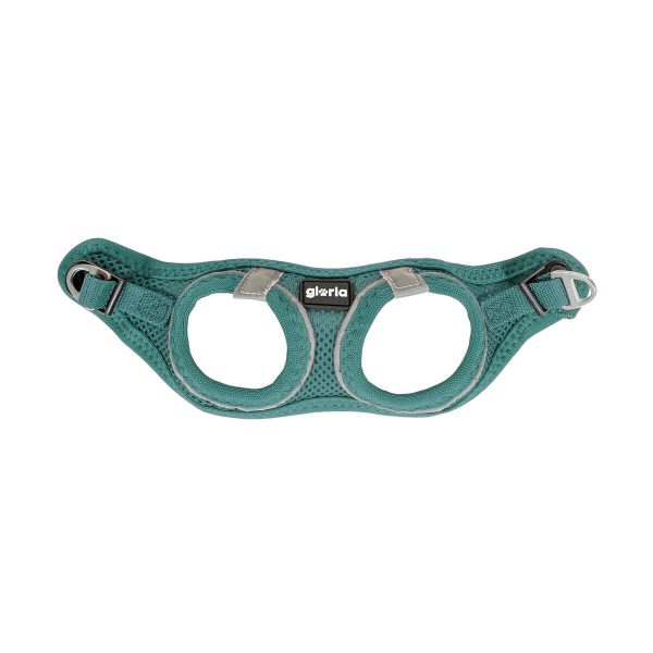 Hondentuigje Gloria Trek Star 33,4-35 cm 51-52 cm Turkoois L