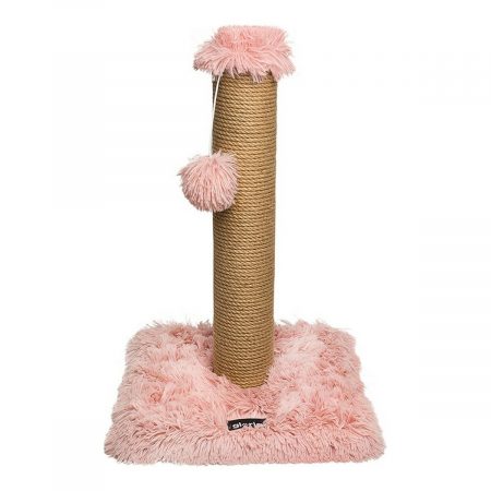 Krabpaal voor Katten Gloria Misuri Roze (39 x 39 x 80 cm)