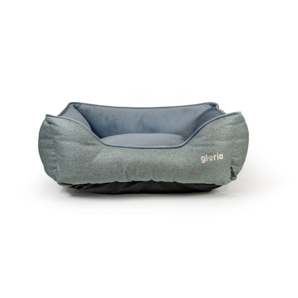 Hondenbed Gloria Cadaqués Blauw 80 x 65 cm Rechthoekig