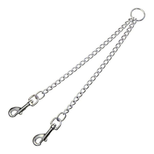 Koppeling voor 2-hondenriem Gloria 3mm x 35 cm