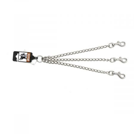 Koppeling voor 3-hondenriem Gloria 3mm x 38 cm
