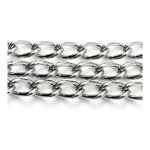 Koppeling voor 3-hondenriem Gloria 3mm x 38 cm