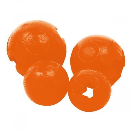 Hondenspeelgoed Gloria Bal Oranje (6.5cm)