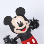Hondenspeelgoed Mickey Mouse Zwart