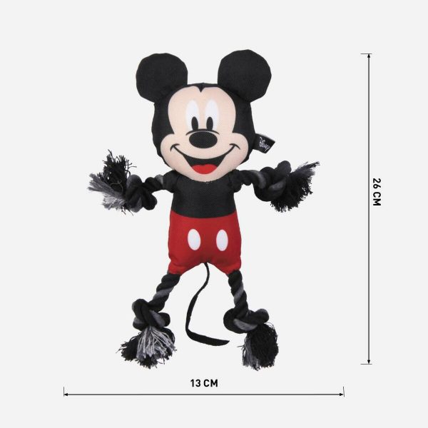 Hondenspeelgoed Mickey Mouse Zwart