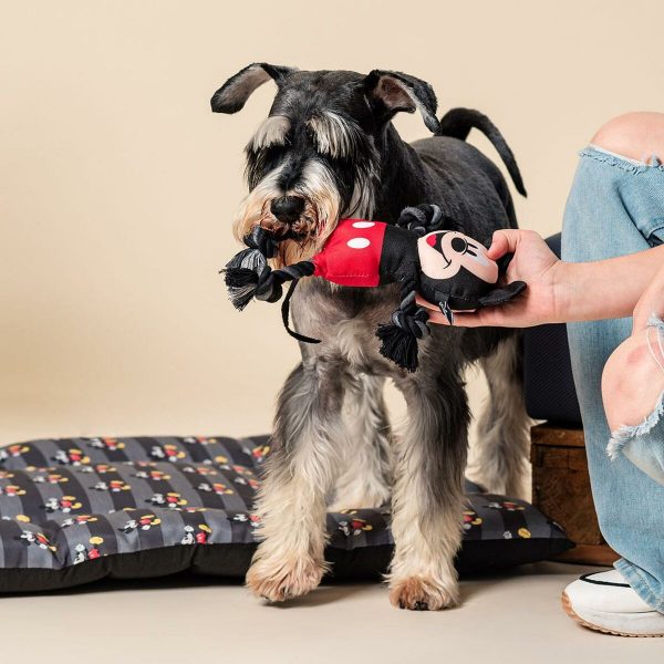 Hondenspeelgoed Mickey Mouse Zwart