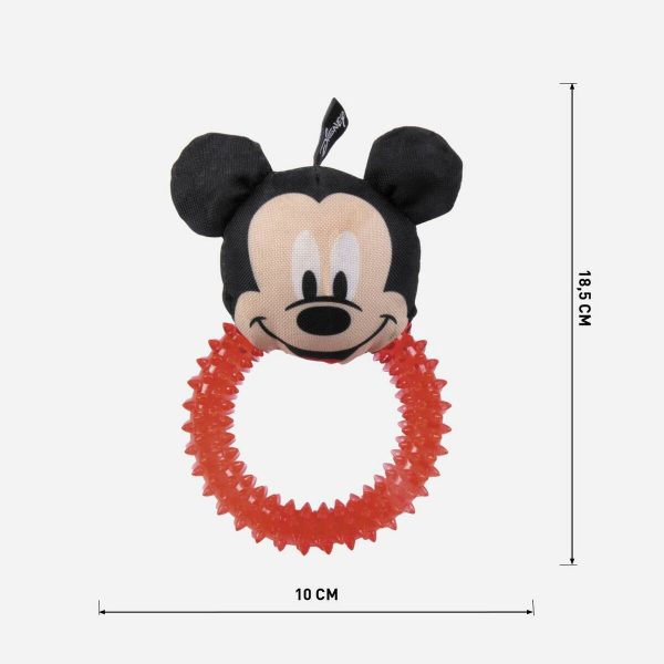 Hondenspeelgoed Mickey Mouse   Rood