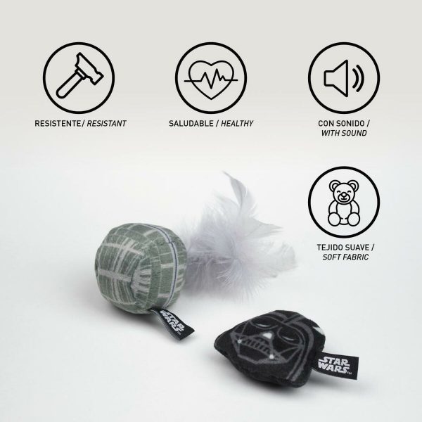 Kattenspeeltje Star Wars Grijs PET