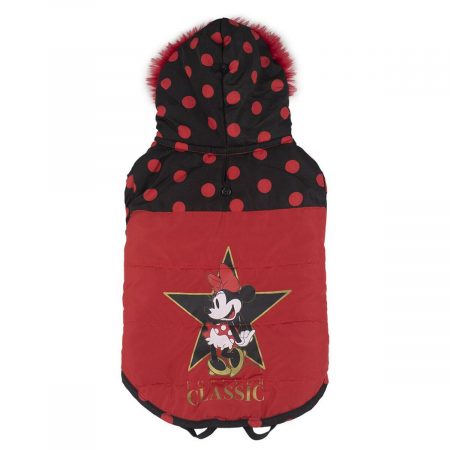Hondenjas Minnie Mouse Zwart Rood M