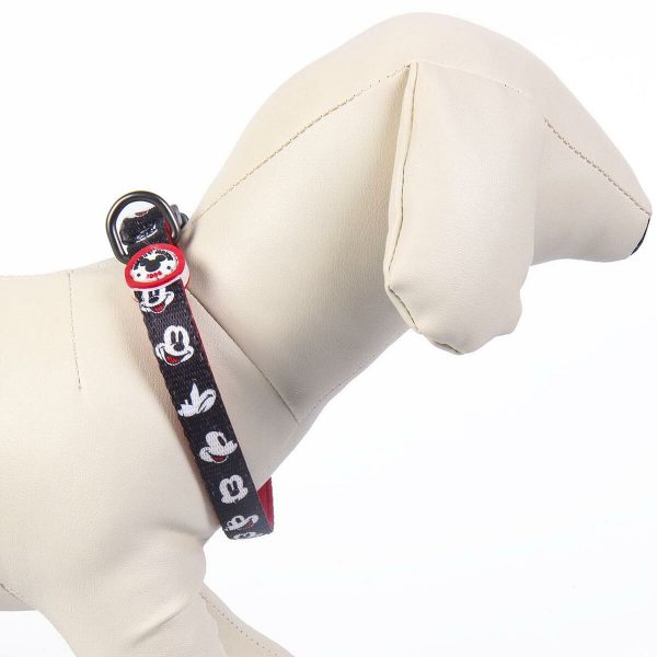 Hondenhalsband Mickey Mouse Zwart XS/S