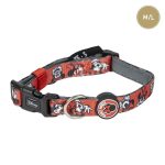 Hondenhalsband Minnie Mouse M/L Rood